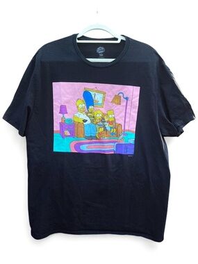 The Simpsons Family Graphic Tee - Black
